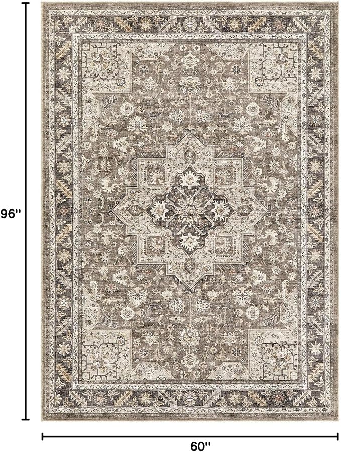 cotiled 5x8 Area Rug for Living Room, Traditional, Dining Room, and Home Office - Image 2