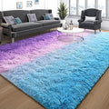 Soft Fluffy Rugs for Living Room, 5x8 Shaggy Area Rug for Bedroom, Modern Shag by Tepook