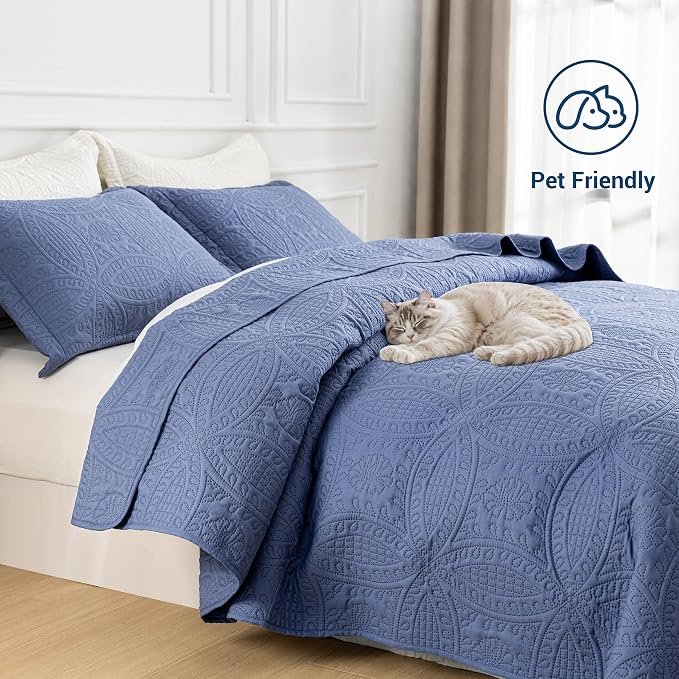 SheRest Queen Quilt Bedding Set - Image 2