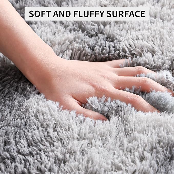 Area Rugs 10x14 for Living Room, Super Soft Fluffy Rugs for Bedroom, Modern - Image 7