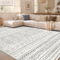 Nakagishi Area Rug Living Room Rugs: 5x7 Large Soft Machine Washable Boho by NakagishiAreaRug