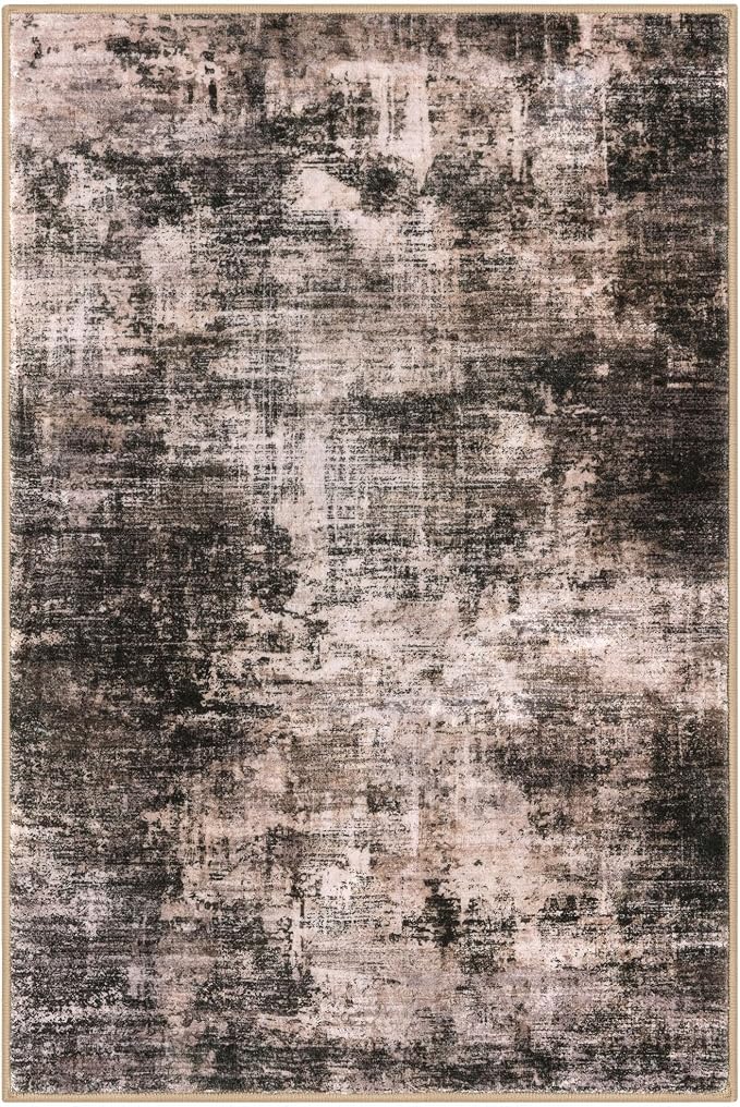 Abstract Area Rug 3x5 Ft Washable Rugs - Image 10