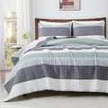 Oversized King Quilt Sage Green, 2 Pillowcases（120x120 Inch） by Andency