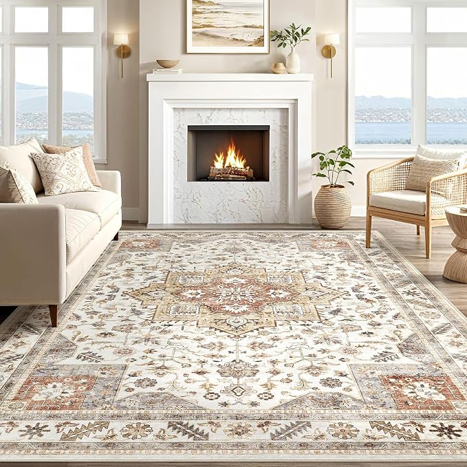 cotiled 10x12 Area Rug for Living Room, Traditional, Dining Room, and Home - Image 5