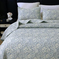 DURLENGEN Botanical Quilt California King Size, Reversible Bedding Set by DURLENGEN