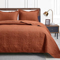 Love's cabin King Size Quilt Set Umber Bedspreads by Lovescabin