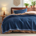 Bedsure Twin Size Quilt, Lightweight Soft Striped Comforter Set, All-Season by Unknown
