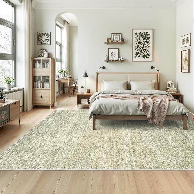 4x6 Area Rug for Entryway, Non Slip Washable Bedroom Rug, Thin & Lighweight - Image 7