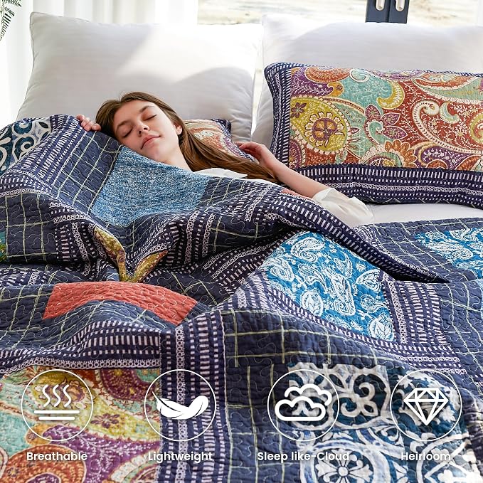 Secgo Queen Comforter Set for Bed - Image 4