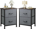 WLIVE Night Stand Set 2, Dresser and Nightstand Sets, Small Dresser by WLIVE