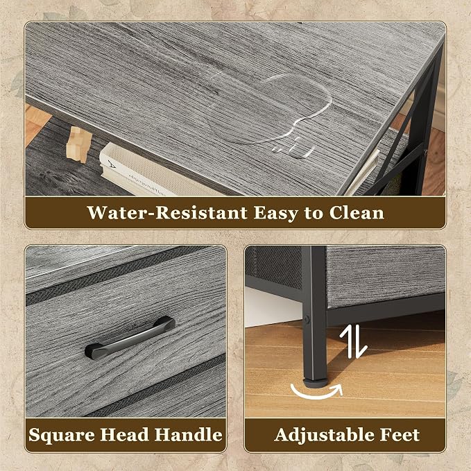Huuger Nightstand Set of 2 - Image 9