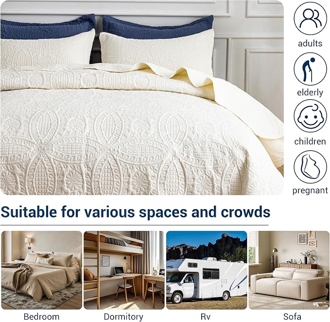 SheRest Full Quilt Bedding Set - Image 6