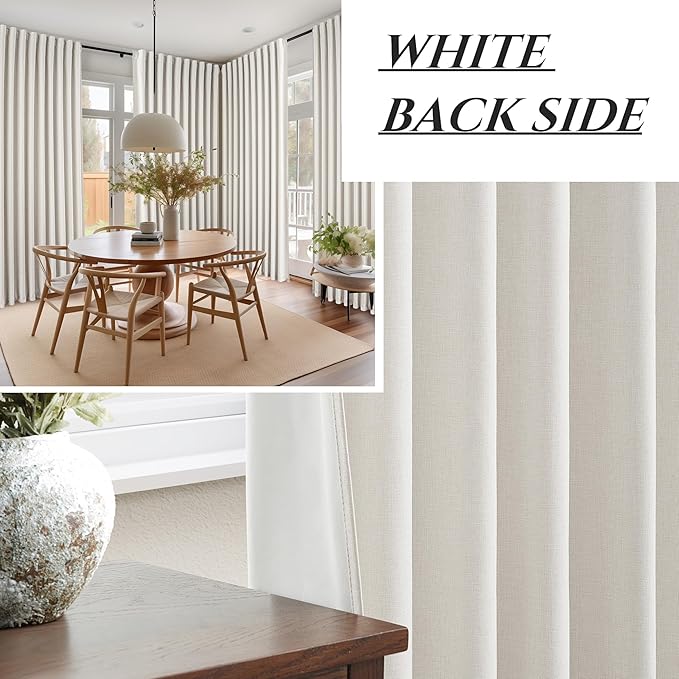 108 Inch Floor to Ceiling Blackout Curtains 60 Inches Wide - Image 7