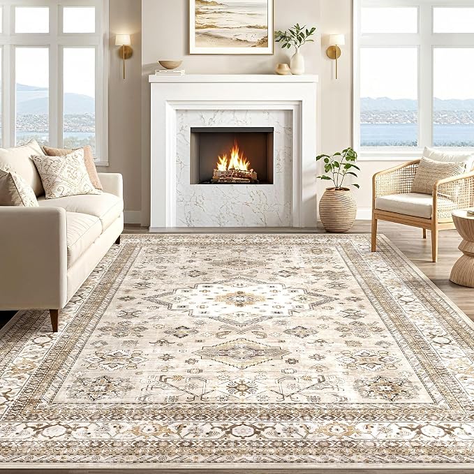 cotiled 5x7 Area Rug for Living Room, Traditional, Dining Room, and Home Office - Image 6