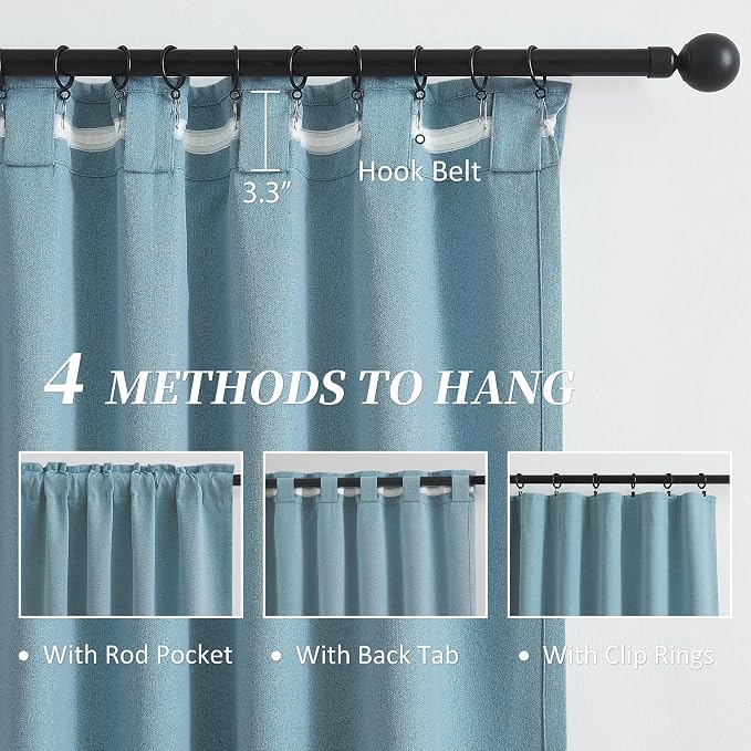 Extra Long 120 Inch Full Blackout Curtains - Image 3