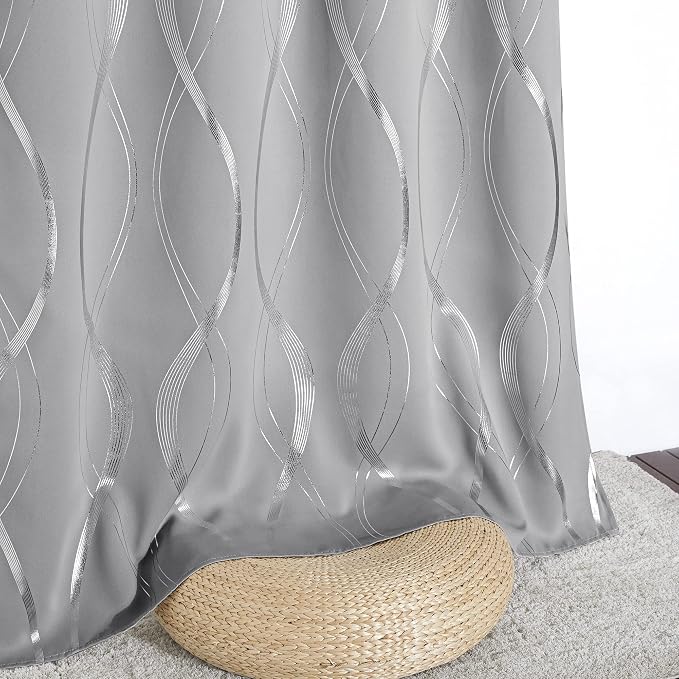 NICETOWN Kitchen Blackout Curtain Panels, Window Treatment Thermal Insulated - Image 5