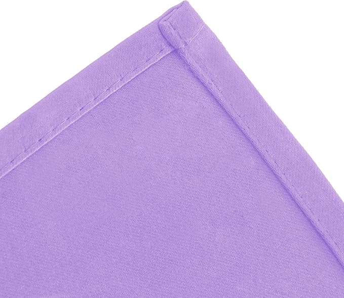 Lilac Blackout Curtains 52 x 84 inch/Lavender Curtains Set of 2 Panels/Thermal - Image 7