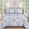 WONGS BEDDING Full Quilt Bedding Set, Polyester Coverlet, Breathable All-Season by WONGSBEDDING
