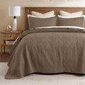 Madison Park Queen Quilt Bedding Set, Cottage-Inspired Damask, Classic Stitch by MADISONPARK