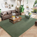 Sage Green Area Rugs for Bedroom Living Room, 6x9 Memory Foam Rug | Thickened by AmeareaDirect
