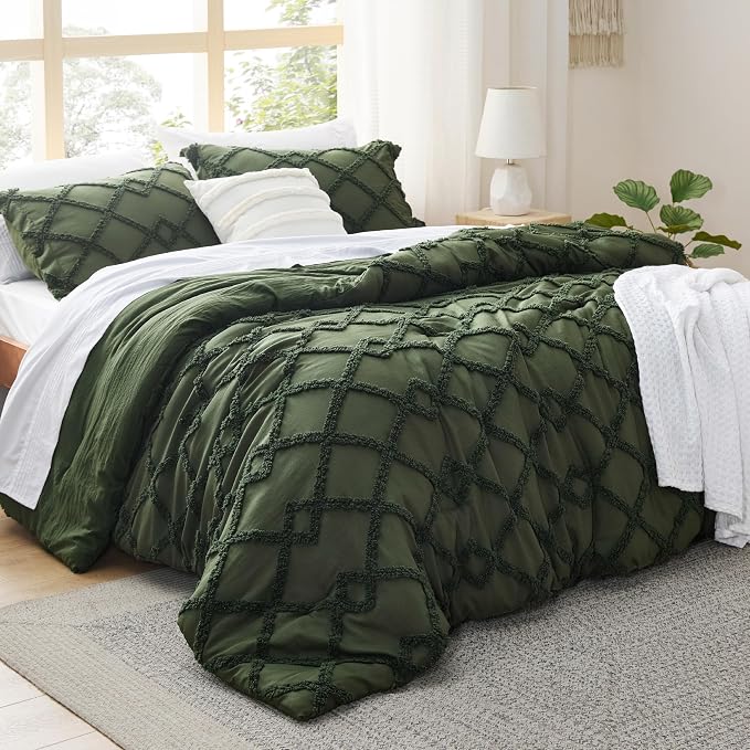 Bedsure Boho Comforter Set Queen - Image 2