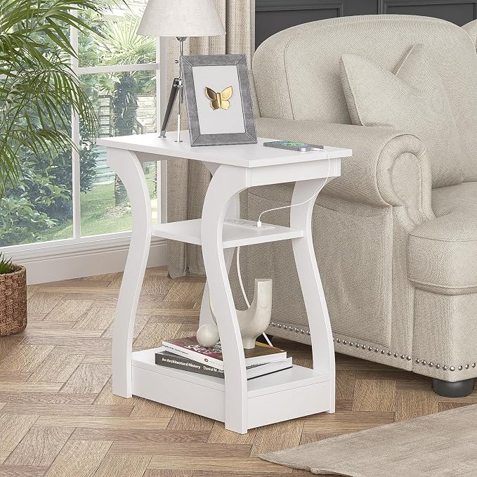 FROMJBEST End Tables Living Room Set of 2 - Image 7