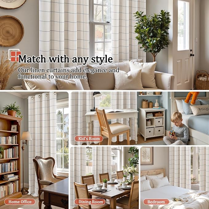 Linen Blackout Curtains - Image 4