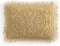 Beatrice Home Fashions Medallion King Cotton Chenille Sham, cozy plush 100% by BeatriceHomeFashions