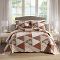 3-Piece Queen Quilt Sets with Shams Oversized Bedding Bedspread Reversible by Travan