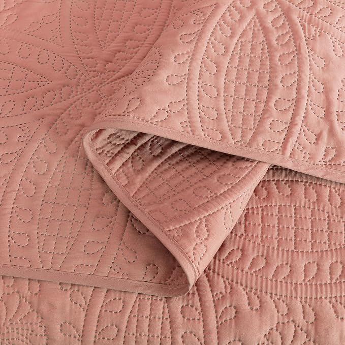 Chezmoi Collection Austin 3-piece Oversized Bedspread Coverlet Set | Oversized - Image 6
