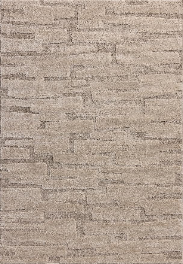 Loloi Amber Lewis Monty Collection MOT-04 Taupe/Beige 2'-7" x 10'-0", .50" Pile - Image 2