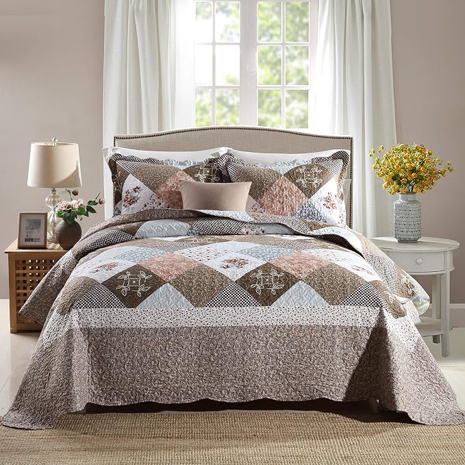 3-Piece Super King Quilt Sets by Travan