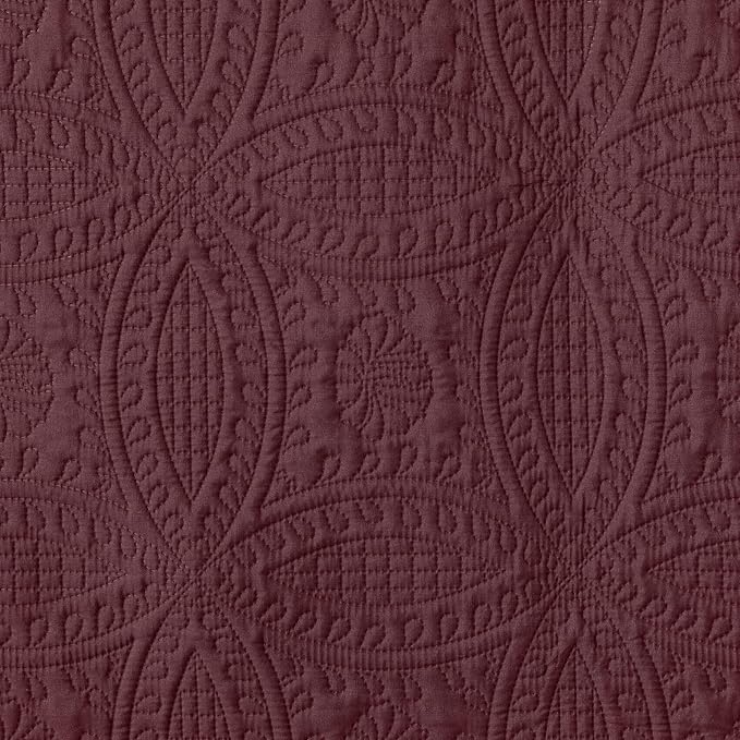 Chezmoi Collection Austin 3-piece Oversized Bedspread Coverlet Set - Image 4