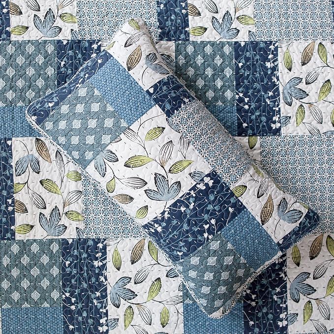 SLPR - Patchwork Quilt Set, Queen - Image 4